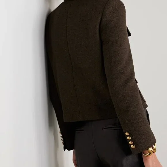 Nili Lotan Paola cotton-blend tweed jacket